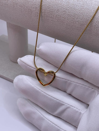 14Ayar Altın Kaplama Aşk Düğümü Kolye