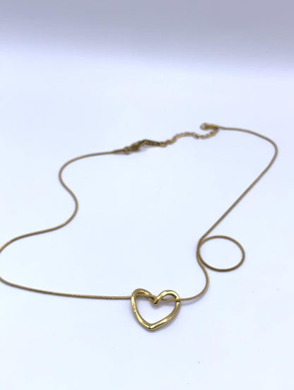 14Ayar Altın Kaplama Aşk Düğümü Kolye